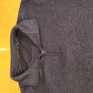 Mens, XL, soft blue long sleeve polo shirt, great condition